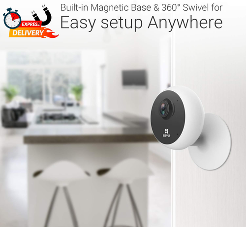 EZVIZ Indoor Security Camera 1080P Wifi Baby Monitor, Smart Motion Detection, Tw - Picture 5 of 12
