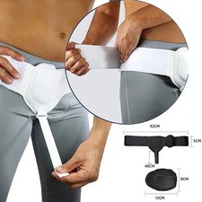 2PCS Men Inguinal Hernia Belt Post Surgery Support Truss Groin Adjustable Straps