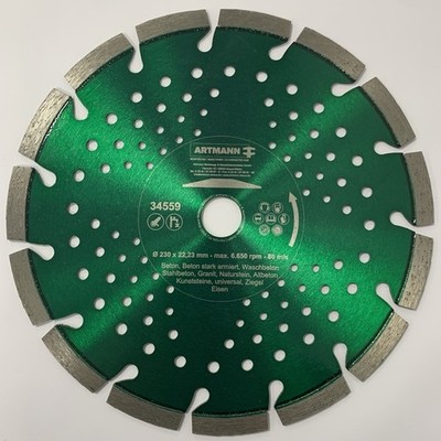 Clever Diamond Laser-Speed-Cut 230 x 2,8 x 12 x 22,23 mm (34559-230-22-GRÜN-MET)