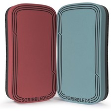 Dry Erase Whiteboard Eraser Magnetic Boho Streak Free Cleaning 2 Pack for