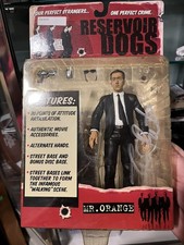 TIM ROTH signed RESERVOIR DOGS toy figure MR. ORANGE PSA COA autograph TIM ROTH signed RESERVOIR DOGS toy figure MR. ORANGE PSA COA autograph