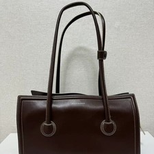 Magis Shwood Boston Medium Tote Bag - Dark Brown