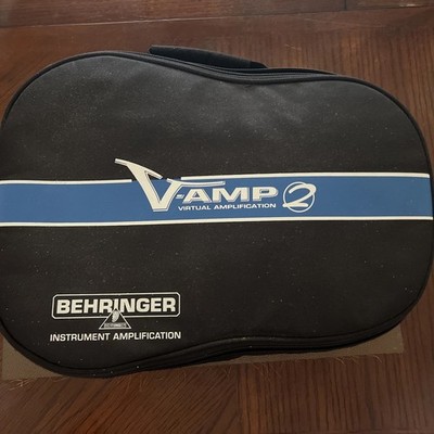Behringer V-AMP 2 Virtual Amp w/ Case & Footswitch FS112V Working READ