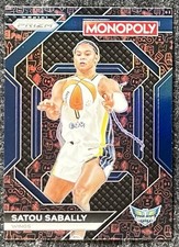 Satou Sabally 2024 Panini Prizm Monopoly All-Star Red Classic Icons Dallas Wings