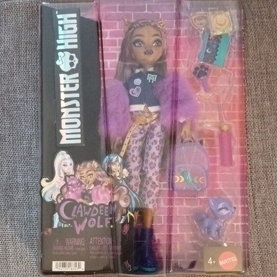 Mattel Monster High Clawdeen Wolf Modepuppe Set Outfit Accessoire abnehmb. OVP