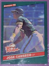 1986 Doses The Rookies , Jose Canseco RC very nice Set Break Get It Now Buy Me