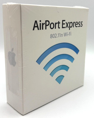 APPLE Airport Express 802.11n Wi-Fi  Mac + PC Base Station  A1264 Factory Sealed