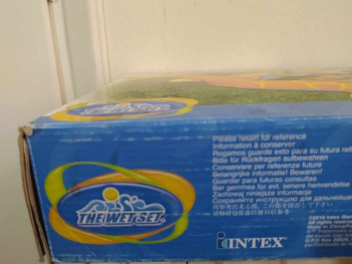 RARE Intex inflatable GIRAFFE POOL Netherlands 2010 New - Picture 4 of 12