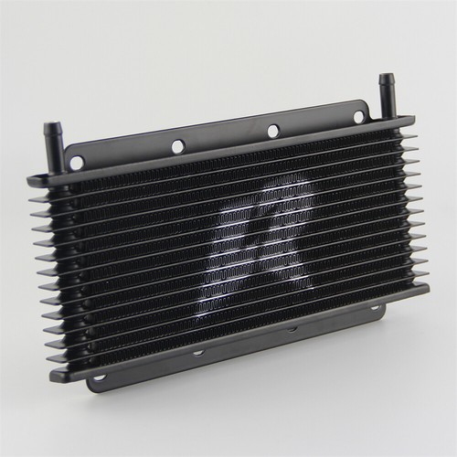 Universal Transmission Oil Cooler 11"x4.2"x0.75" (280x107x19mm) 3/8" Barb - Picture 10 of 12