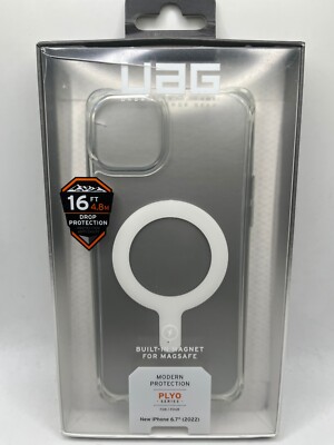 Urban Armor Gear UAG Plyo MagSafe Case for iPhone 14 Plus & 15 Plus (6.7 ) - Ice