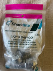 2 items! Sharkbite 1/2"×3/8" OD Straight Stop 1/4 Turn #818041- NEW — photo 2