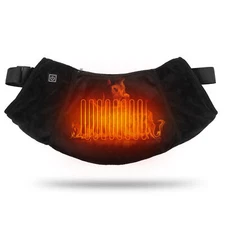 Electric Heated Hand Warmer Muff Cold Weather Thermal Waist Bag for Backpacking