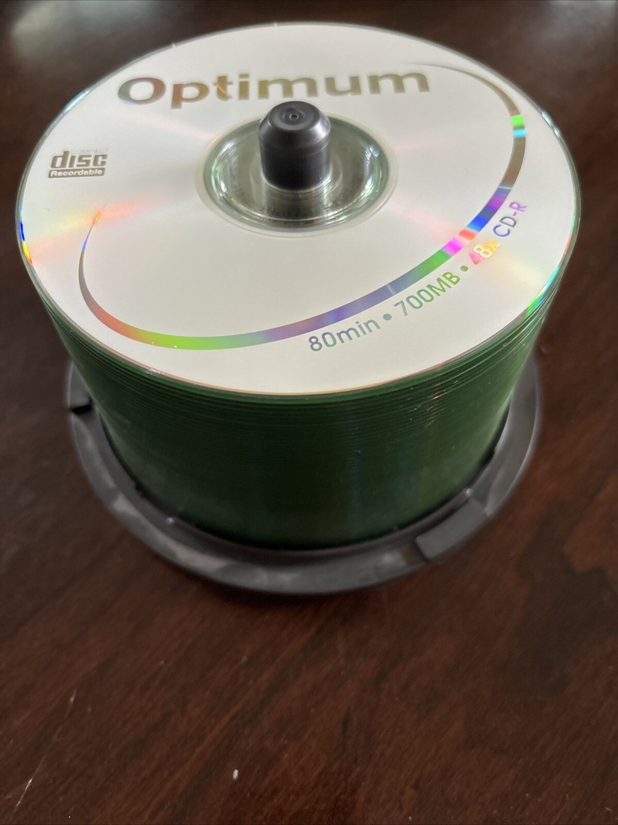 その他 0.0.8 RAM CD Optimum CD-R CD-recordable 50 pack 48x 700MB 80min Brand New | eBay