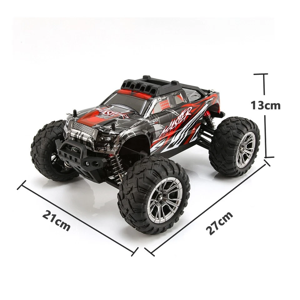 1:16 KF11 RC Car 2.4G 4WD Brushed High Speed Electric Off-Road RC Truck Toy - Image 3 of 4