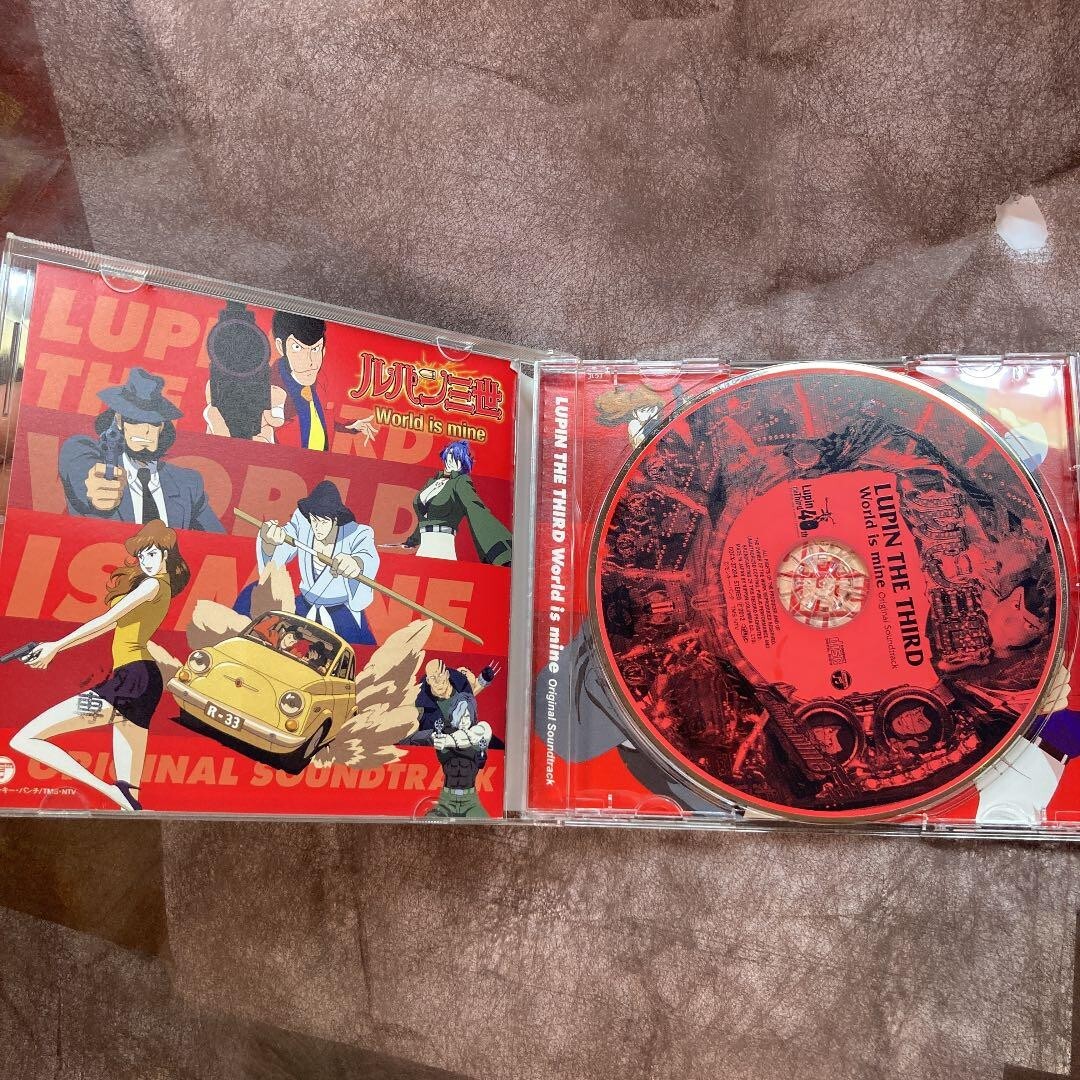 Lupin the 3rd III Third Anime SOUNDTRACK CD ORIGINAL World is mine
