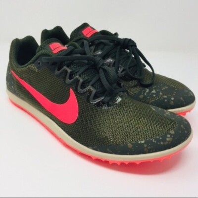 Nike Zoom Rival D 10 track spike cleats Mens US BoxAA Army Green Camo  Lace
