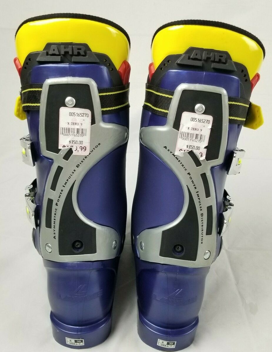 NEW Lange Italy X Zero 9 Trace Ski Boots Blue Mn6 Wm 7 NEW Lange Italy X Zero 9 Trace Ski Boots Blue Mn6 Wm 7