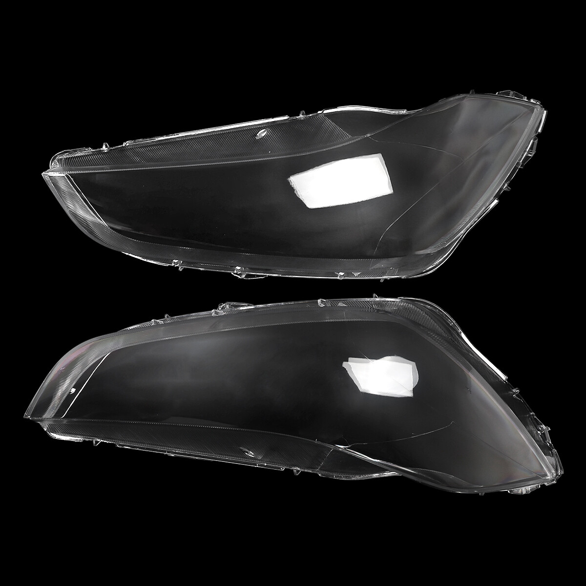 2x For Maserati Ghibli 2014-2019 Left+Right Clear Headlight Headlamp Lens Covers