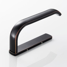 1pc Brass Toilet Paper Holder Polished Chrome Tissue Rack Wall Mounted Anti Rust
