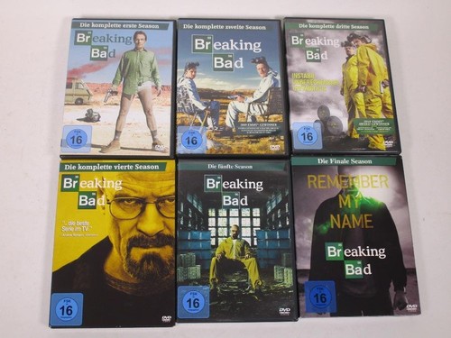 DVD Sammlung "Breaking Bad" FSK ab 16, Season 1-5 + Finale Season+ OVP's 8V2862