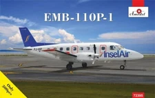 1/72 Amodel 72395 Embraer EMB-110P-1 Airliner plastic model kit