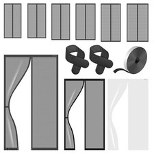 KESSER® Fliegengitter Tür Magnet Insektenschutz Magnetvorhang Schutzgitter