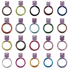 Aluminum Round Craft Wire Bead Smith Wire 12 gauge 39 ft (d 2.6 mm)