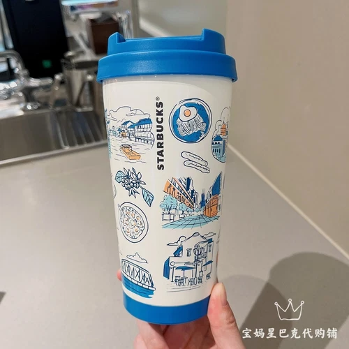 Neu 2022 China Starbucks Been There Series 16oz Shanghai City SS Tumbler - Bild 5 von 7