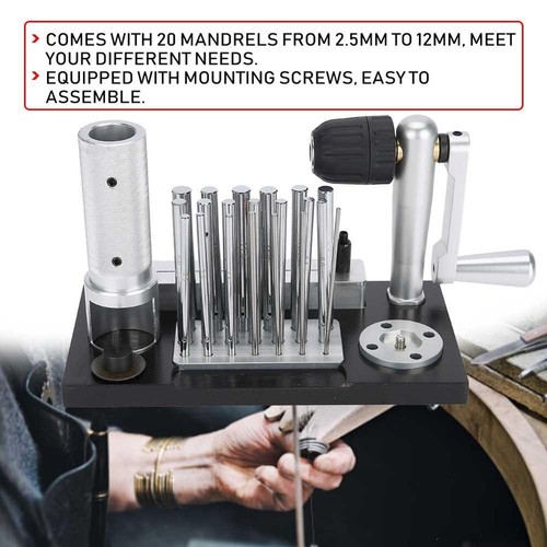 Jump Ring Maker Machine Stainless Steel Hardness Ring Tool Jewelry Making Tools - Picture 2 of 6
