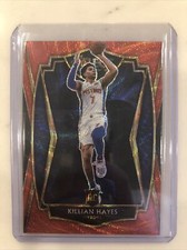 2020-21 Panini Select Tmall Asia Killian Hayes Premier Red Wave Prizm RC SP
