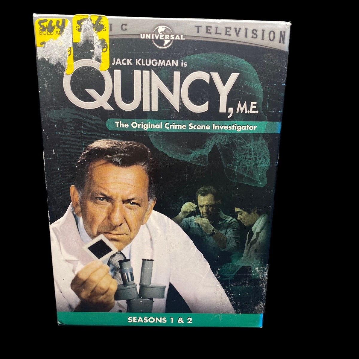 その他 Quincy Me: Seasons 1 &amp; 2 [DVD] Quincy ME Seasons 1 & 2 DVD Jack Klugman 3 Discs | eBay