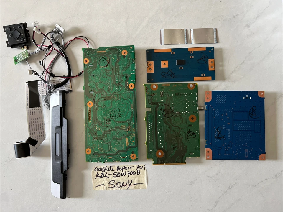 Kit de reparación completo Sony OEM — Modelo KDL-50W700B Foto 2 de 4