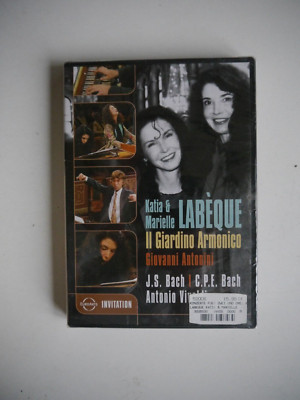 J.S.Bach / C.P.E.Bach / Vivaldi - Katia & Marielle Labeque - DVD NEU