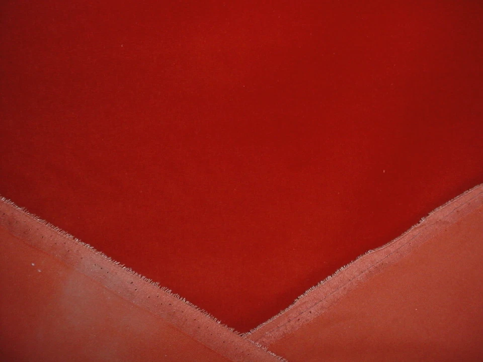 2-1/2Y Kravet Couture E24112 Versailles Spice Orange Velvet Upholstery Fabric - Image 4 of 4