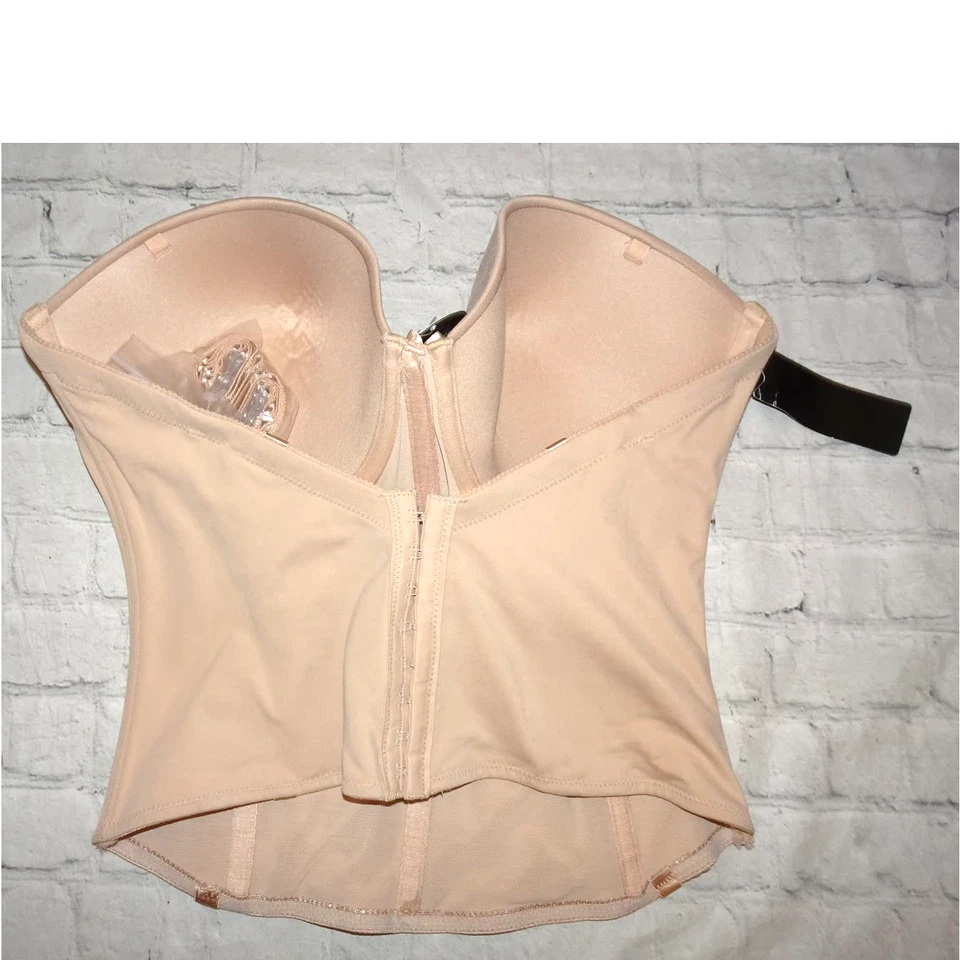 Bustiê sem costura Va Bien ultra-levante, nu, 38D - Imagem 2 de 4