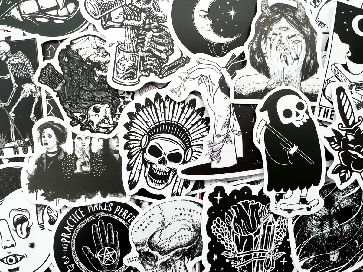 INDIGOS UG Adesivi JDM - Die Cut - Devil Demon Skull