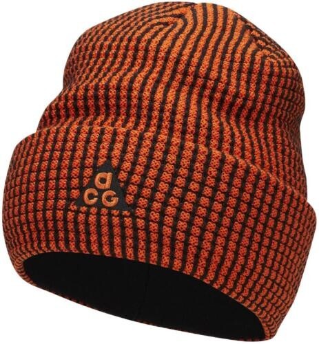 Nike ACG Big Kids Cuffed Beanie (Black/ Safety Orange) DV3350-010