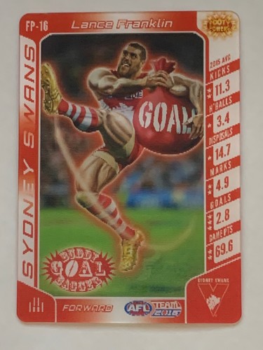 2016 AFL Teamcoach FOOTY POWERS Select From Dropdown List. - Picture 16 of 35