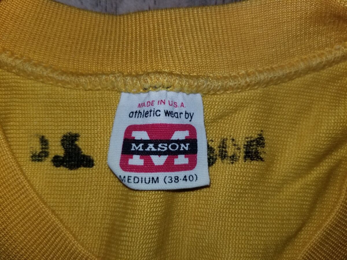 Mason Athletic Wear Vtg Football Jersey sz M Made in USA 60s Mason Athletic Wear Vtg Football Jersey sz M Made in USA 60s