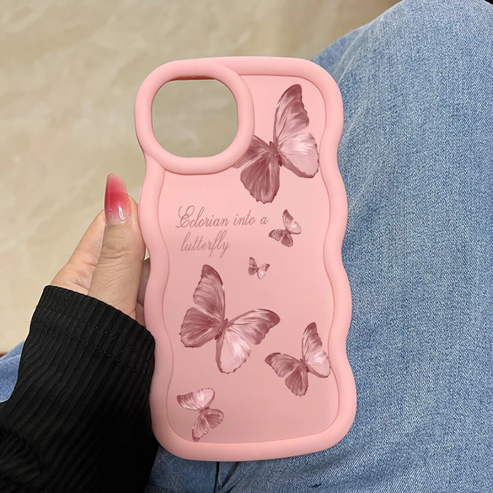 For Honor X6B X7A X8A X9A 90Lite Cute Wave Case Butterfly Phone Cover Women Girl - Image 4 of 4