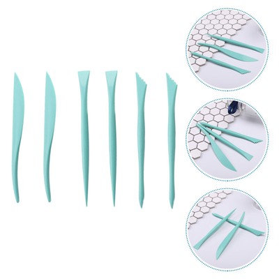 6pcs Polymer Modellierung Kuchen Dekorieren Fondant Dekorieren