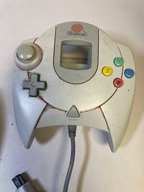 Lot of 2 Official Sega Dreamcast Controllers HKT-7700 Untested