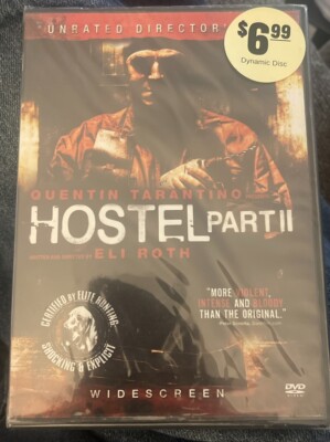 Hostel Part II (DVD, 2007, Widescreen, Unrated Director's Cut) LIKE NEW