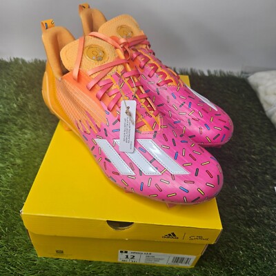 Adidas Adizero 12.0 The Simpsons Donut Football Cleats Shoes GW1789 Mens Size 14 Men main image 4