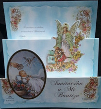10 Invitaciones de,A Mi Bautizo (Spanish Bapt...