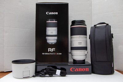 Canon RF 100-500mm 4.5-7.1 L IS USM wie neu. 3 mal benutzt