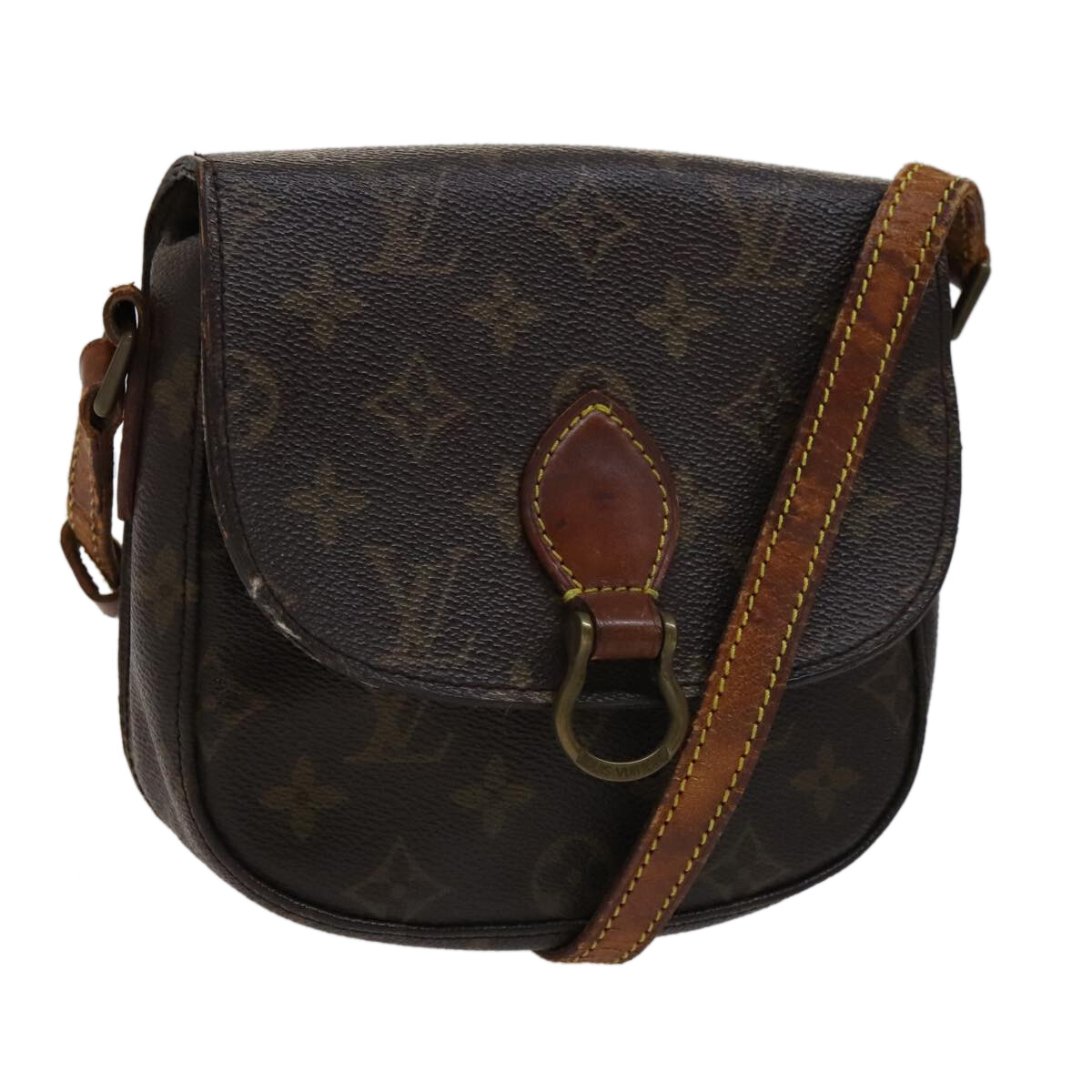 LOUIS VUITTON Monogram Saint Cloud PM Shoulder Bag M51244 LV