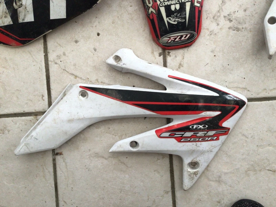 2004 - 2007 HONDA CRF250R CRF250 R ПОДЛИННЫЙ COMP ПЛАСТИКОВЫЙ НАБОР Fender бак оболочки - Изображение 2 из 4