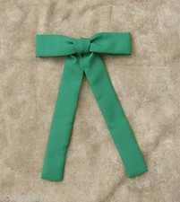 Colonel tie western bow tie square dance green clip-on kelly emerald NEW