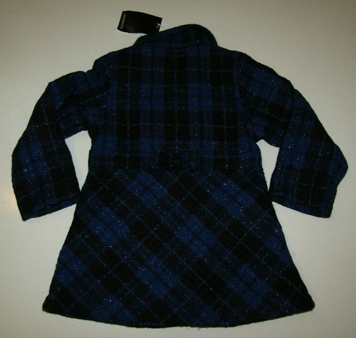 LONDON FOG Girls Lined Fancy Jacket Coat Blue Pink Sparkly 2T 3T 4T 5 6 NWT - Picture 6 of 6